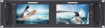 SEETEC monitor D71-H （Dual 7"""" 3RU）2*7 inch