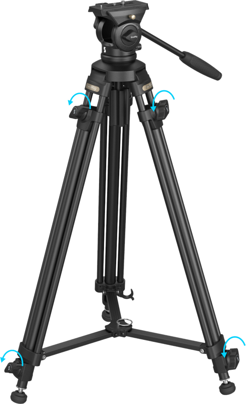 SmallRig 4684 Lightweight Video Tripod Kit AD-50 Lite - 2