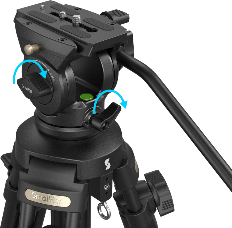 SmallRig 4684 Lightweight Video Tripod Kit AD-50 Lite - 3