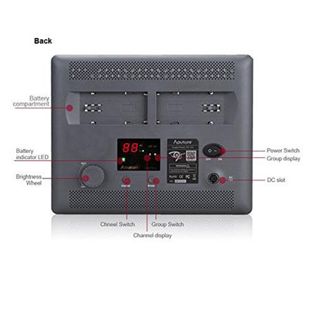  Aputure LED-belysning Amaran HR672W - 5