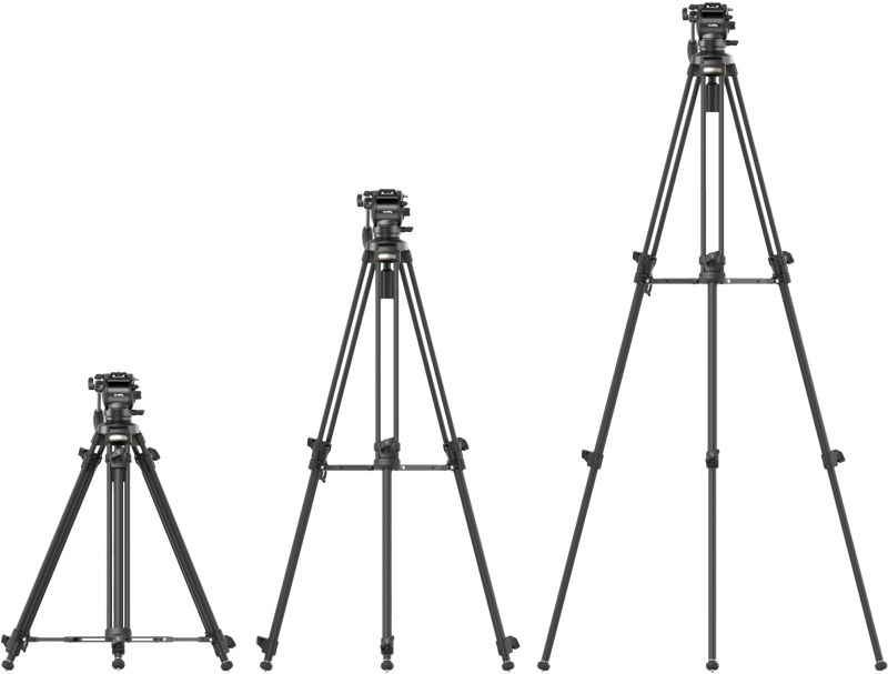 SmallRig 4685 Lightweight Video Carbon Fiber Tripod Kit AD-50 - 5