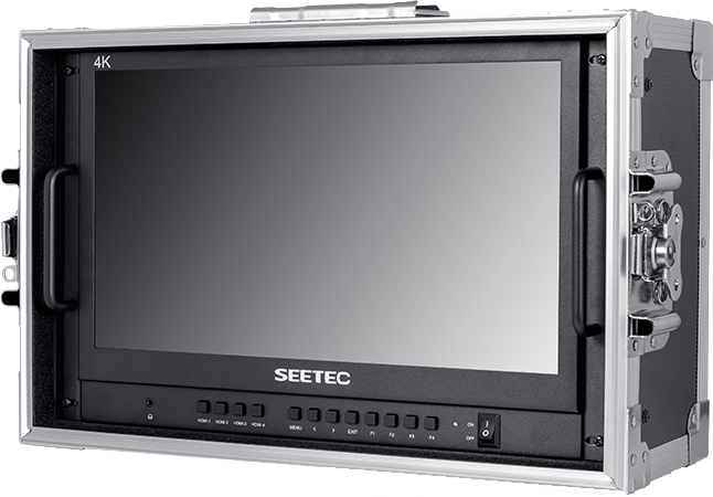 SEETEC monitor ATEM156-CO HDMI 15.6"""" Video Monitor with Flightcase – för filmskapare