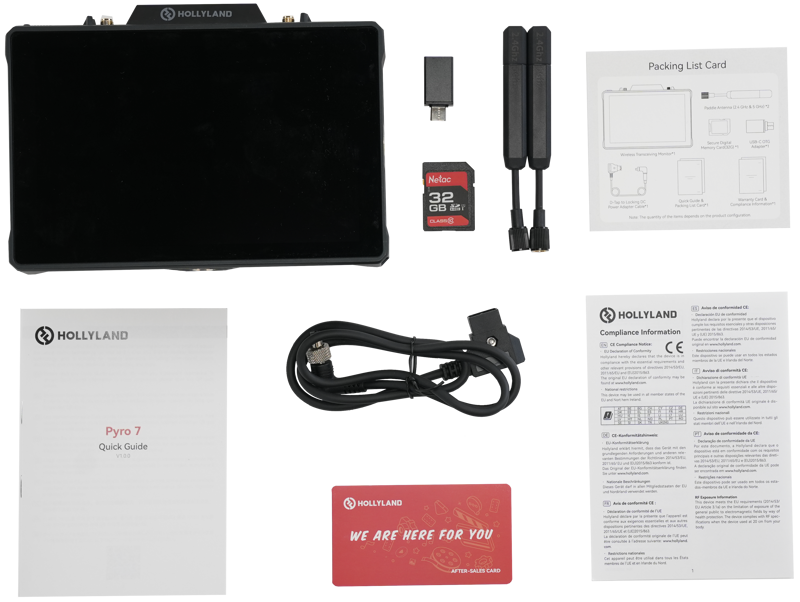 Hollyland Pyro 7 - 7"""" Wireless Transceiving Monitor - 7