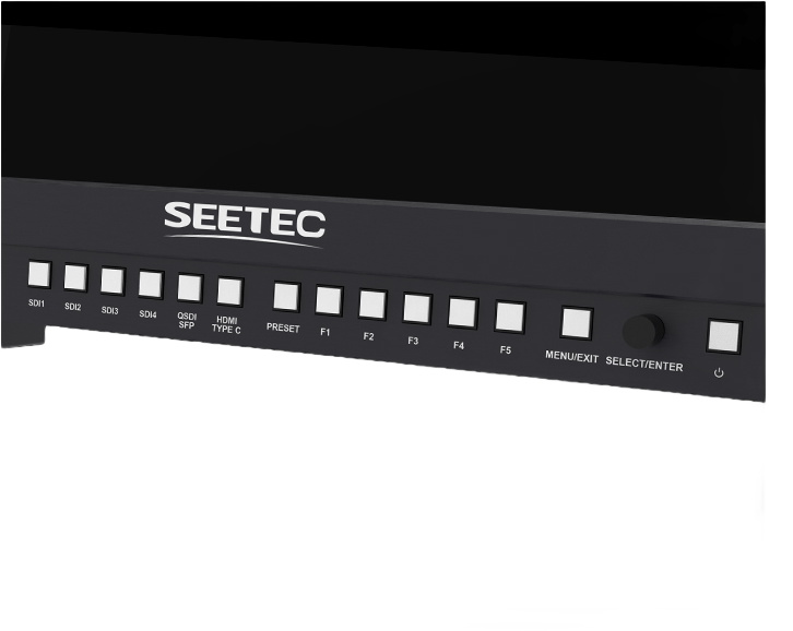 SEETEC monitor 12G238F 23.8inch 4K/8K Broadcast HDR 12G-SDI HDMI UltraHD 3840x2160 - 5