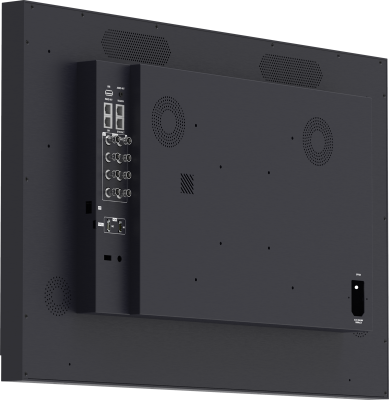SEETEC monitor 12G270F 27 inch 4K 8K Broadcast Production HDR 4x 12G SDI In Out 2x HDMI 3840x2160 - 6