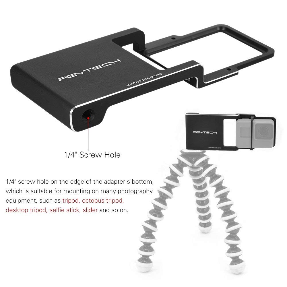 PGYTECH Adapter Mount for GoPro 5 / 6 to DJI Osmo Mobile / Feiyutech  - 5