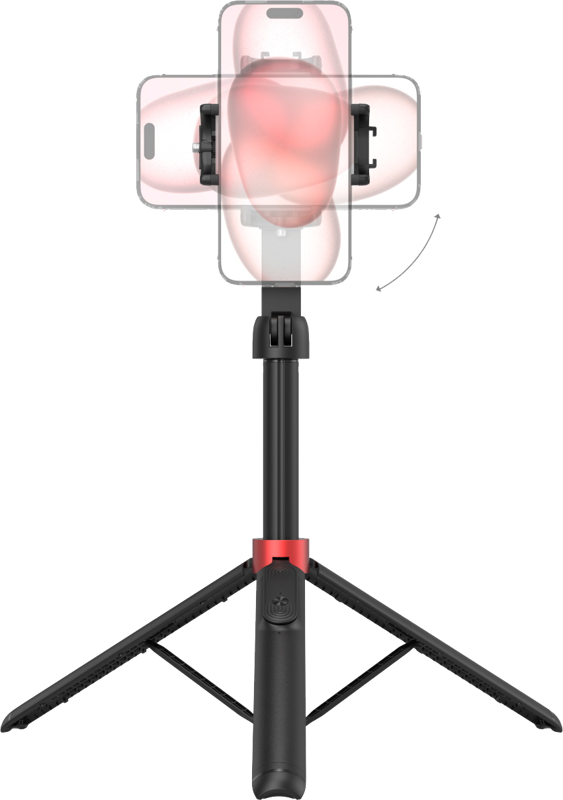 SmallRig 4729 Portable Selfie Stick Tripod ST-25 Black - 2