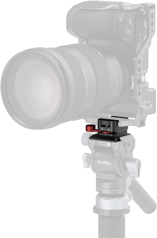 SmallRig 4857 NATO Clamp to Arca-Swiss Quick Release Plate - 4