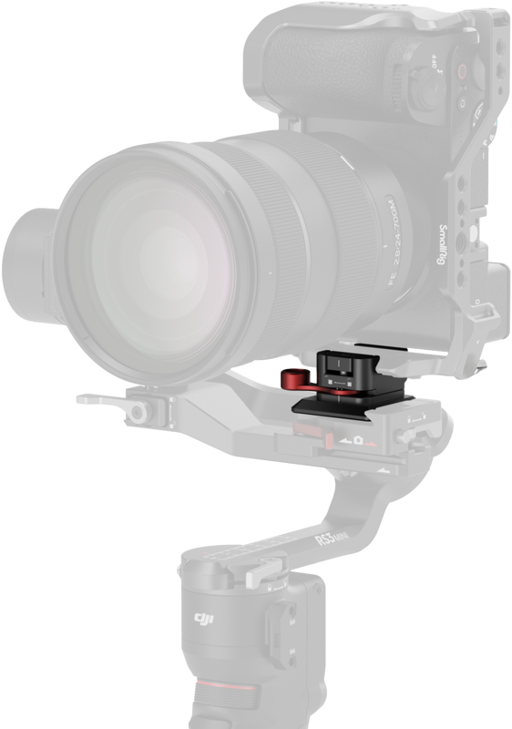 SmallRig 4857 NATO Clamp to Arca-Swiss Quick Release Plate - 5