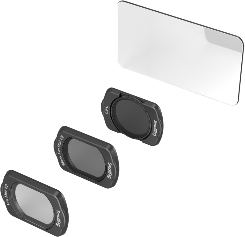 SmallRig 4775 Black / White Mist & CPL Filter Set for DJI Osmo Pocket 3 - 2