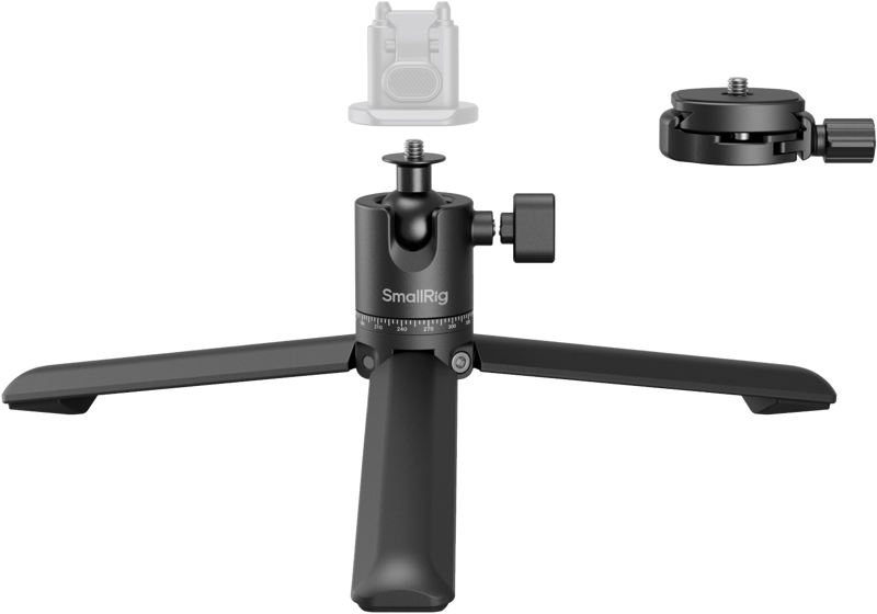 SmallRig 4630 Metal Tabletop Tripod with Arca-Swiss Quick Release Plate and Panoramic Ball Head - 4