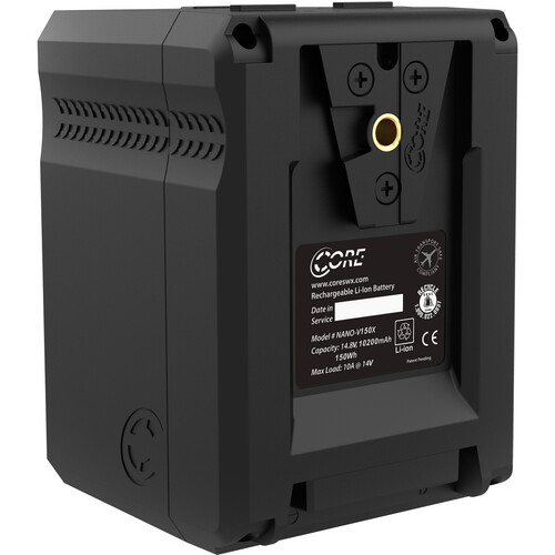 Core SWX NANOX V150 Micro 150Wh V-mount Battery - 2