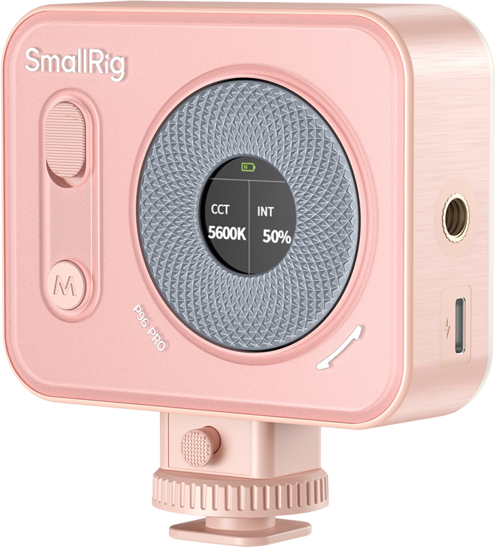 SmallRig 4786 Vibe P96 Pro mini LED Video Light Pink