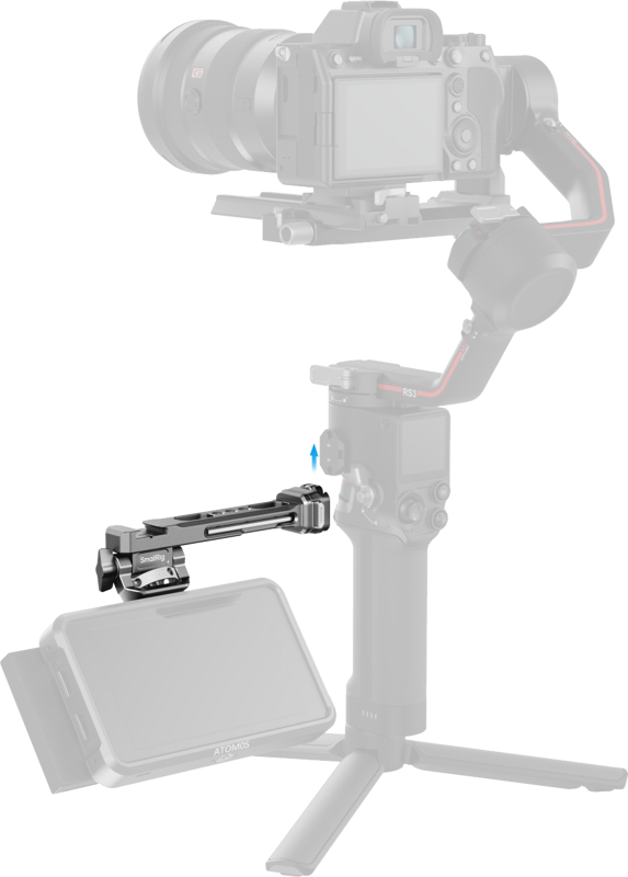 SmallRig 4637 HawkLock H21 Monitor Support for DJI Stabilizers - 3