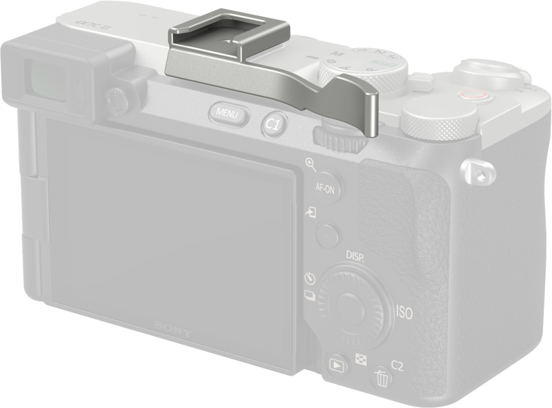 SmallRig 4818 Thumb Grip for Sony Alpha 7C II / Alpha 7CR / Alpha 7C Silver - 2