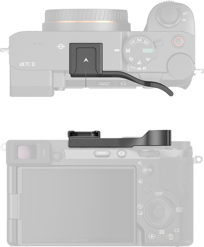 SmallRig 4820 Thumb Grip for Sony Alpha 7C II / Alpha 7CR / Alpha 7C Black - 4