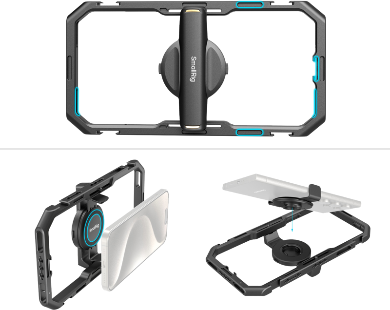 SmallRig 4704 All-in-One Video Kit for Smartphone Creators Qucik Pro Edition - 2