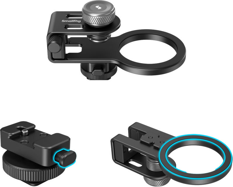 SmallRig 4779 Universal 2-in-1 SSD Clamp - 2