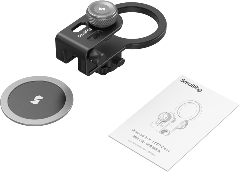 SmallRig 4779 Universal 2-in-1 SSD Clamp - 5