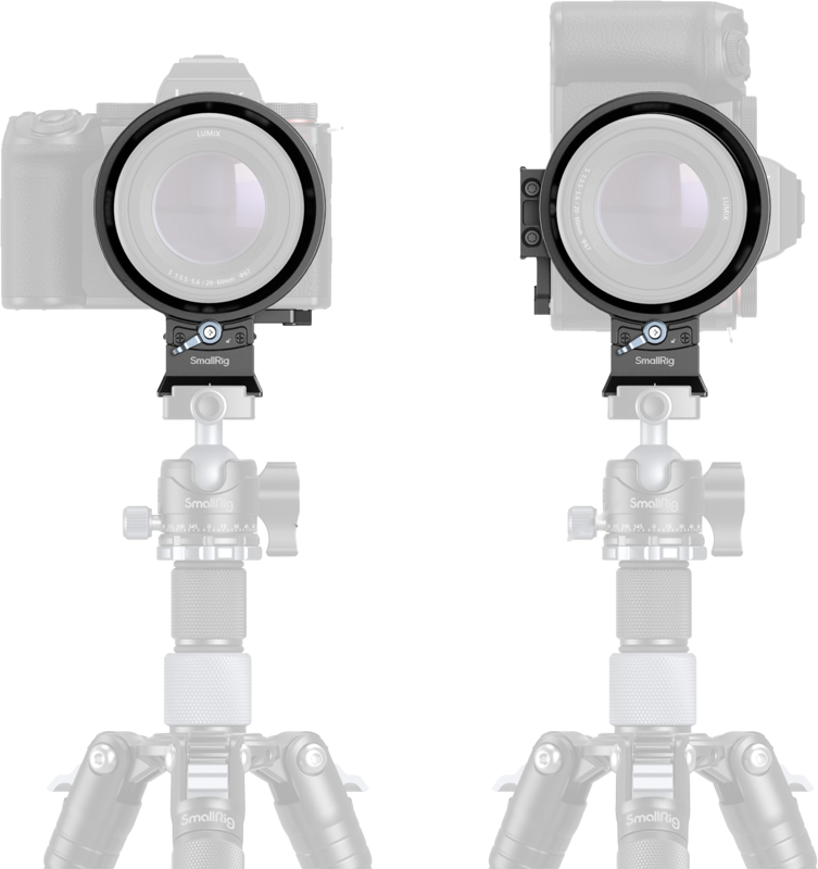 SmallRig 4702 Rotatable Horizontal-to-Vertical Mount Plate Kit for LUMIX S5 II / S5 IIX / G9 II - 4