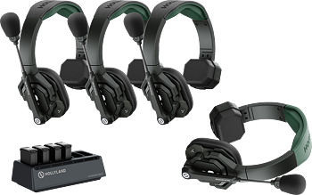 Hollyland Solidcom SE Pro- 4 Person Noise Cancelling Headset Intercom