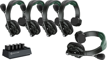 Hollyland Solidcom SE Pro- 5 Person Noise Cancelling Headset Intercom