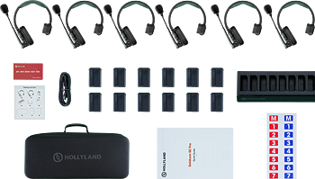 Hollyland Solidcom SE Pro- 6 Person Noise Cancelling Headset Intercom