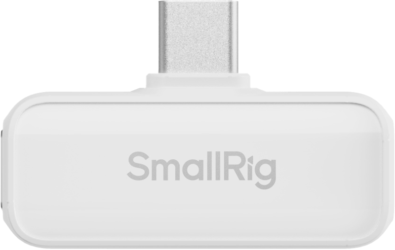 SmallRig 4706 S 60 Wireless Microphone White (USB-C Version) - 4