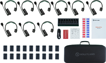 Hollyland Solidcom SE Pro- 9 Person Noise Cancelling Headset Intercom