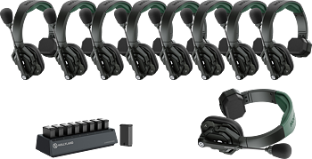 Hollyland Solidcom SE Pro- 9 Person Noise Cancelling Headset Intercom