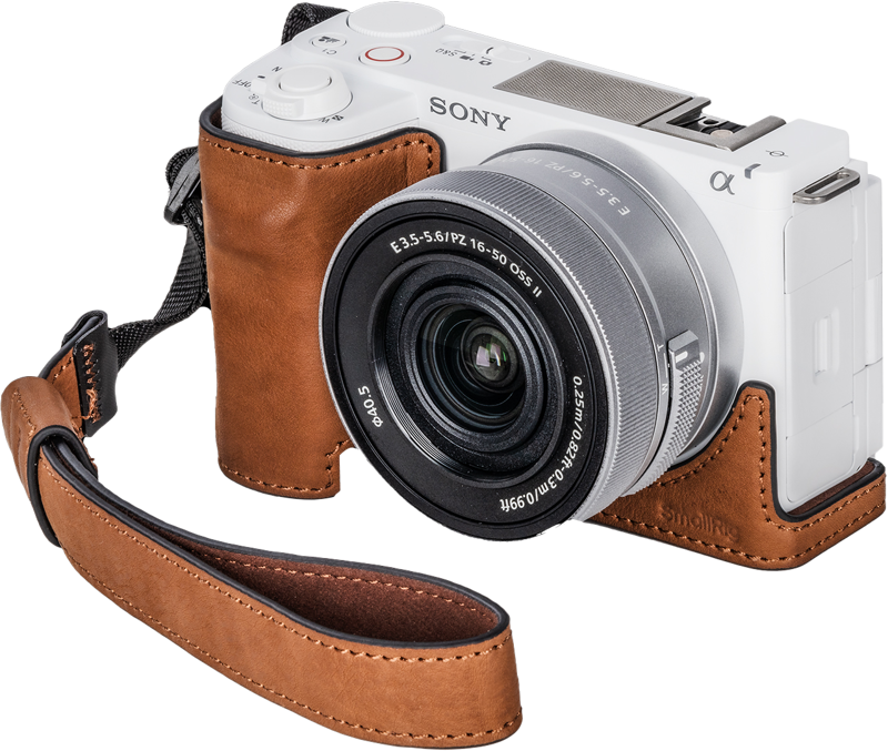 SmallRig 4889 Leather Case Kit for Sony ZV-E10 II Brown