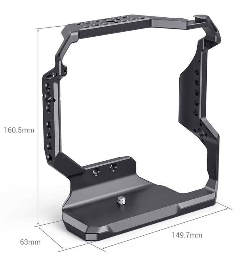 SmallRig Cage for FUJIFILM X-T4 with VG-XT4 Vertical Battery Grip CCF2810 - 2