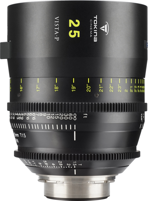 Tokina Vista-P 25mm T1.5 Cinema Sony E
