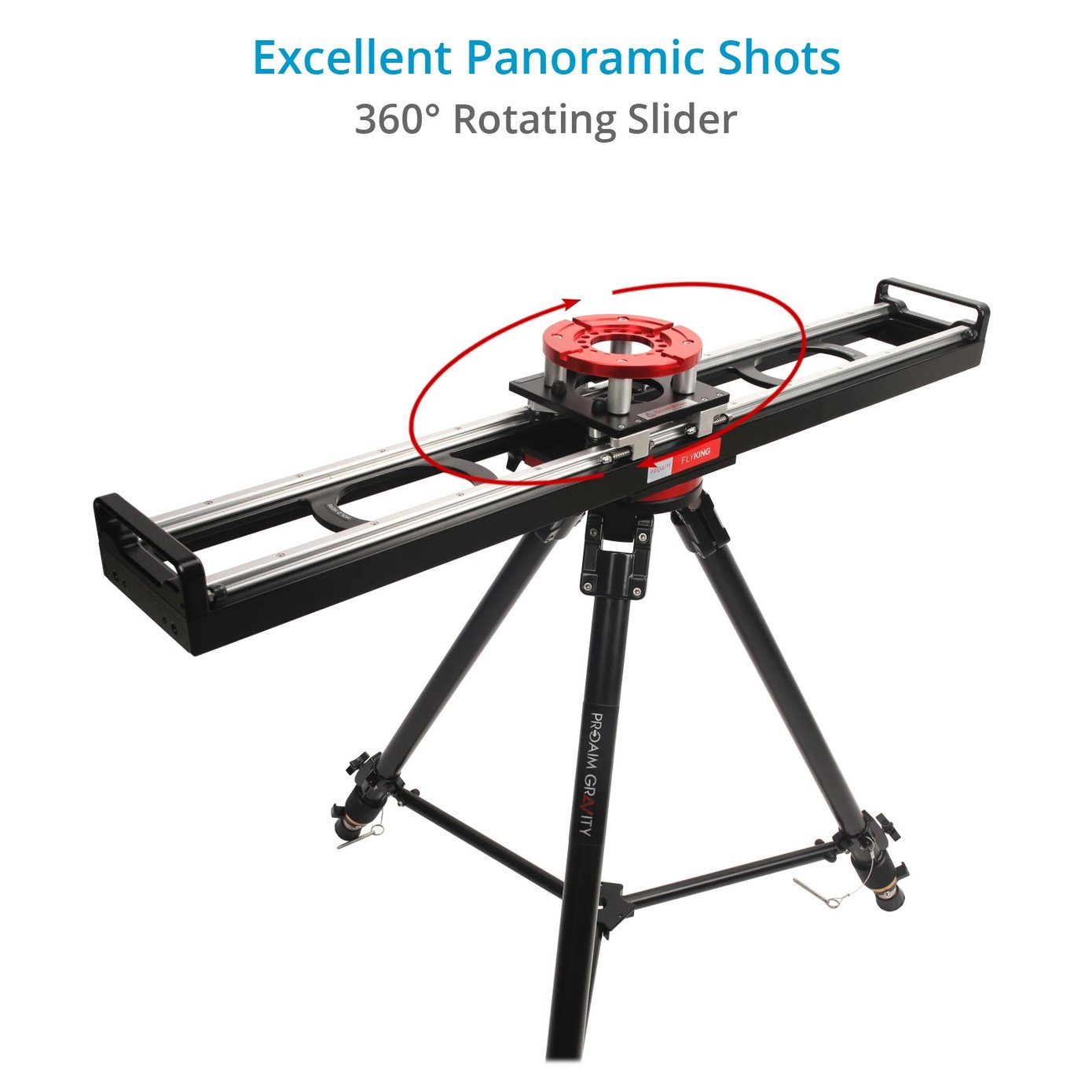 Flyking Precision Camera Slider (Mitchell Mount) SL-FLKM-02  + Flight Case - 7