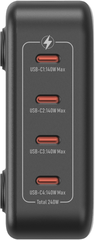 SmallRig 4752 240W 4-Port PD Power Adapter - 5