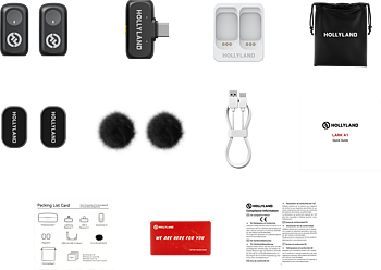 Hollyland LARK A1 Mini Duo with USB-C RX