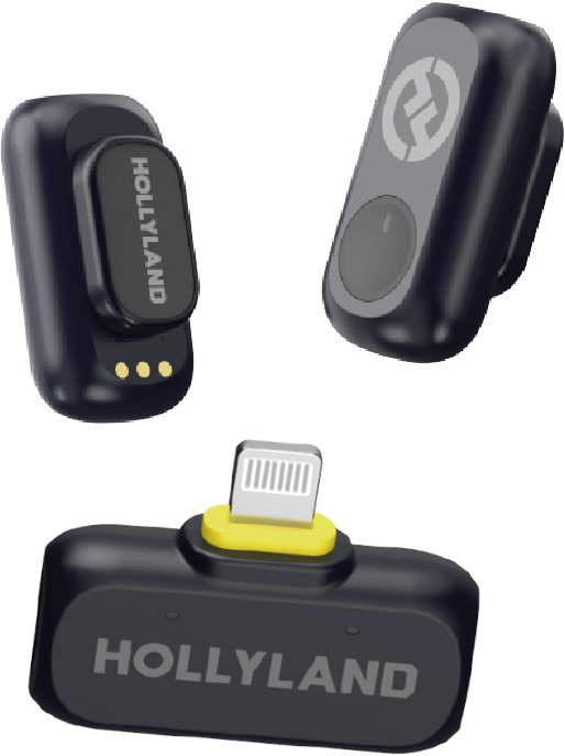 Hollyland LARK A1 Mini Duo with Lightning RX