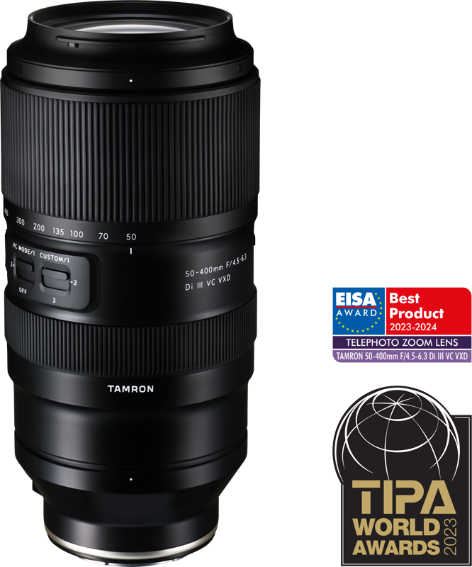 Tamron 50-400 mm F/4.5-6.3 Di III VC VXD Sony E (Full Frame & APS-C)