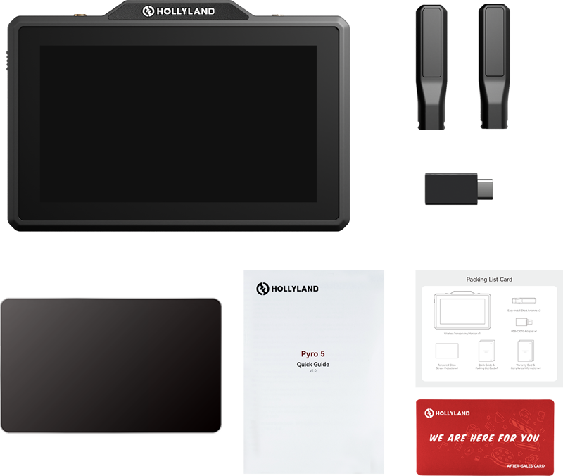 Hollyland Pyro 5 Wireless Transceiving Monitor - 2