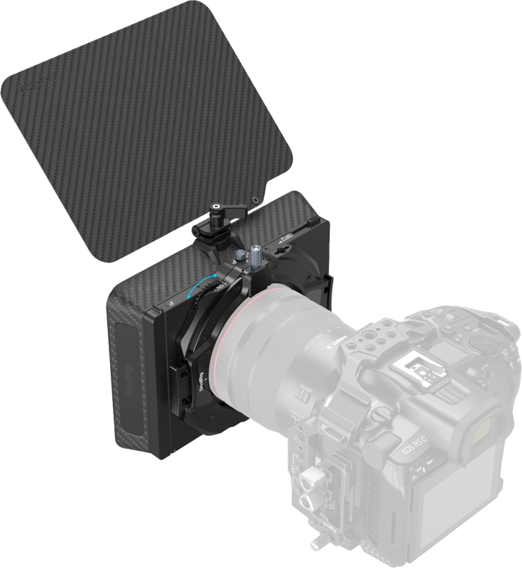 SmallRig 4411 Matte Box with Adjustable Clamp and VND Kit - 4