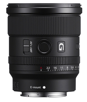 Sony FE 20mm f/1,8 G