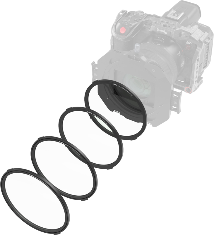 SmallRig 4650 Black Diffusion Filter Kit - 3