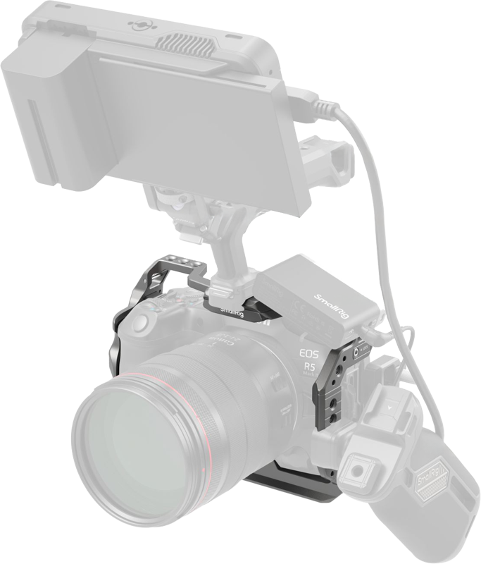 SmallRig 4977 HawkLock Quick Release Cage for Canon EOS R5 Mark II - 4