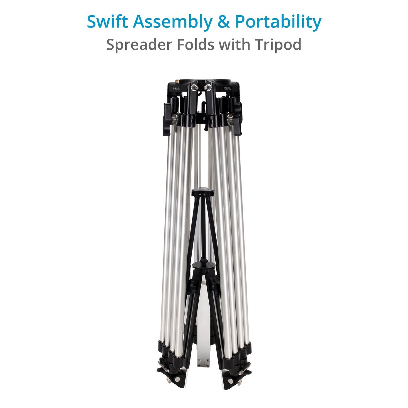 Heavy-Duty Mitchell Tripod Stand with Spreader P-MTCL-STD - 4