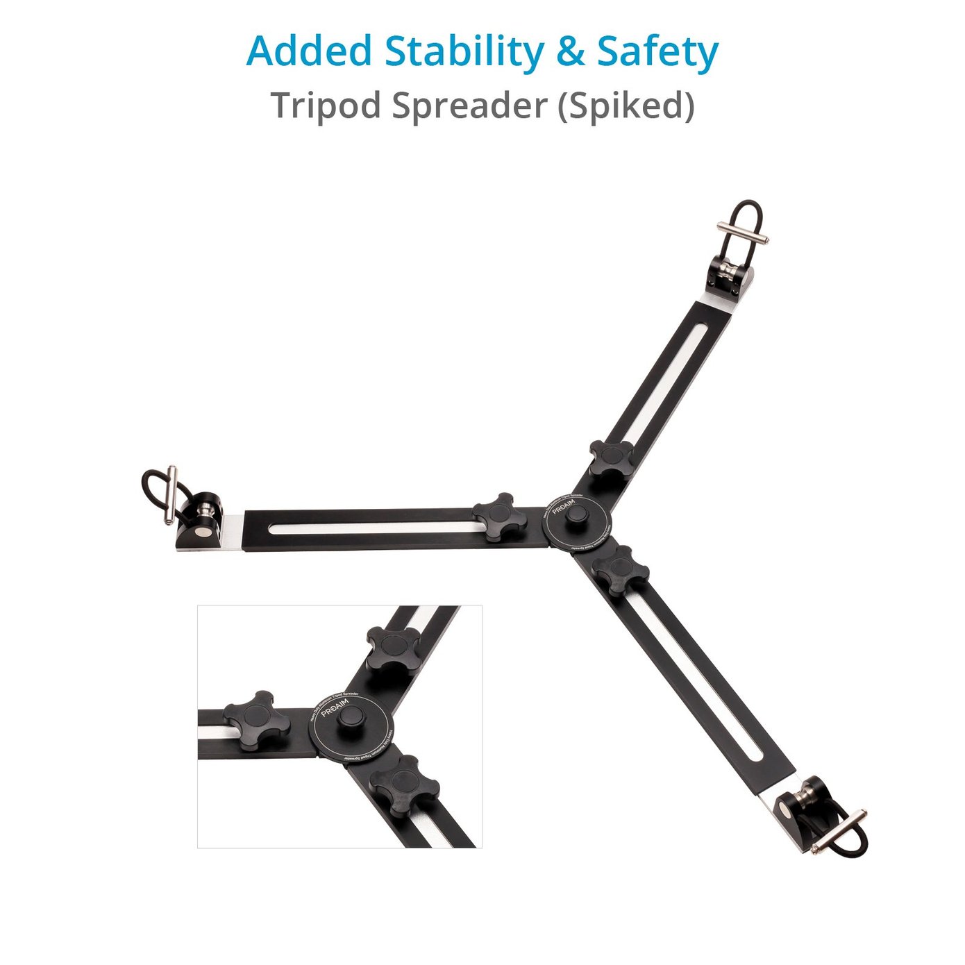Heavy-Duty Mitchell Tripod Stand with Spreader P-MTCL-STD - 5
