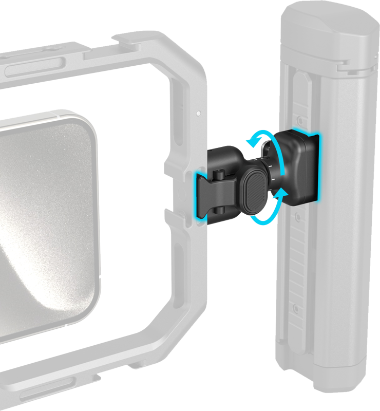 SmallRig 4842 Rotatable Bilateral Quick Release Side Handle - 2