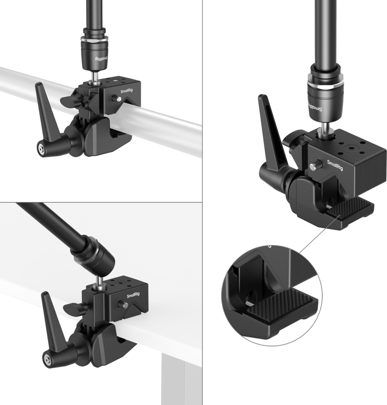 SmallRig 4862 Super Clamp with Magic Arm Kit - 7