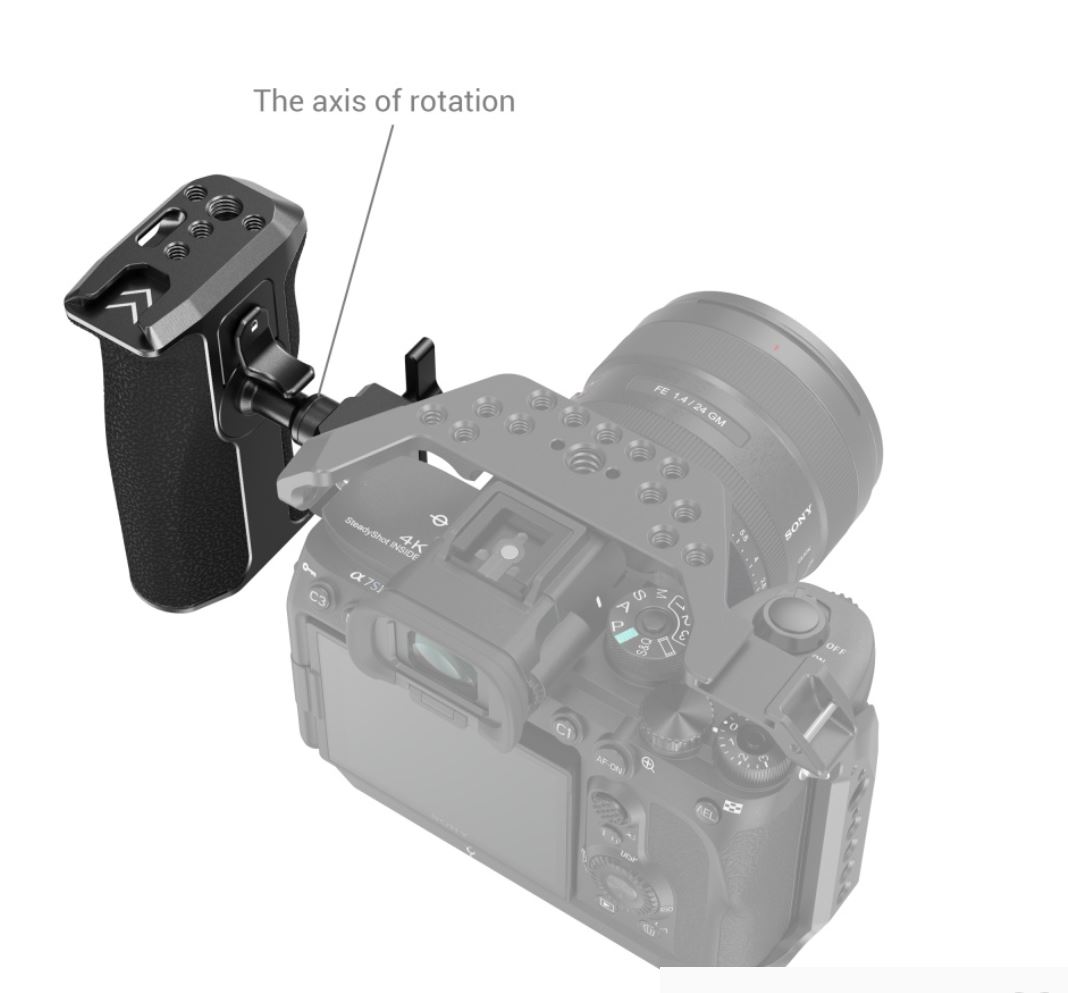 SmallRig Rotating NATO Handle (Left Side) 3260 - 7