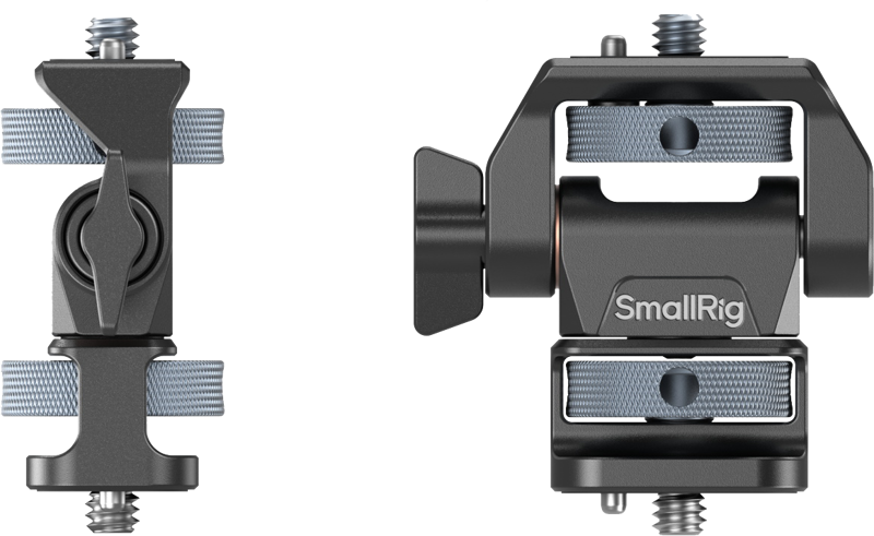 SmallRig 4886 Swivel and Tilt Adjustable Monitor Support with 1/4"-20 Screws - 2