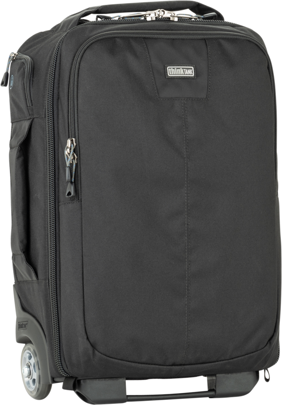 Think Tank Essentials Convertible Rolling Backpack, Black - 10
